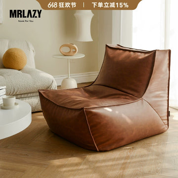 MRLAZY lazy sofa light luxury and comfortable Nordic style balcony bedroom leisure high backrest technology cloth single sofa