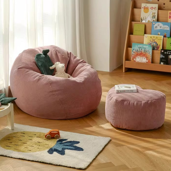 MRLAZY Lazy Apple Bean Bag Sofa Children's Room Reading Area Arrangement Baby Seat Mini Bedroom Small Sofa